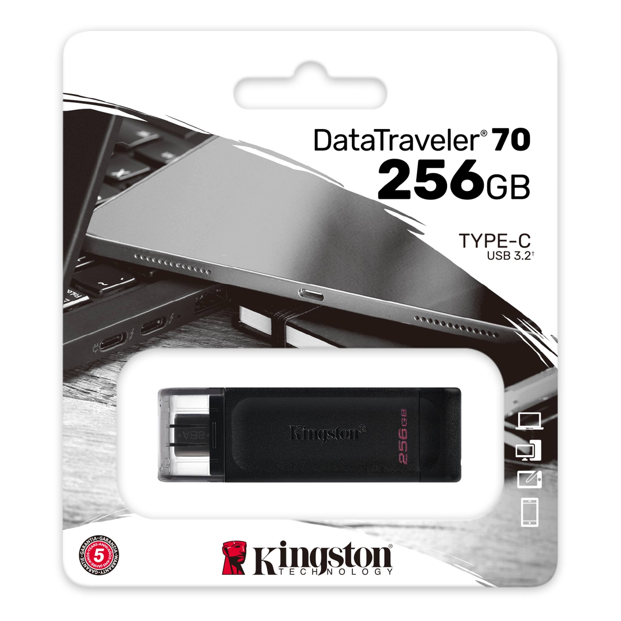 KINGSTON DATA DT70 256GB USB C
