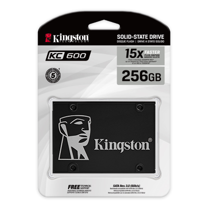 DISCO SSD KINGSTON KC600 256GB