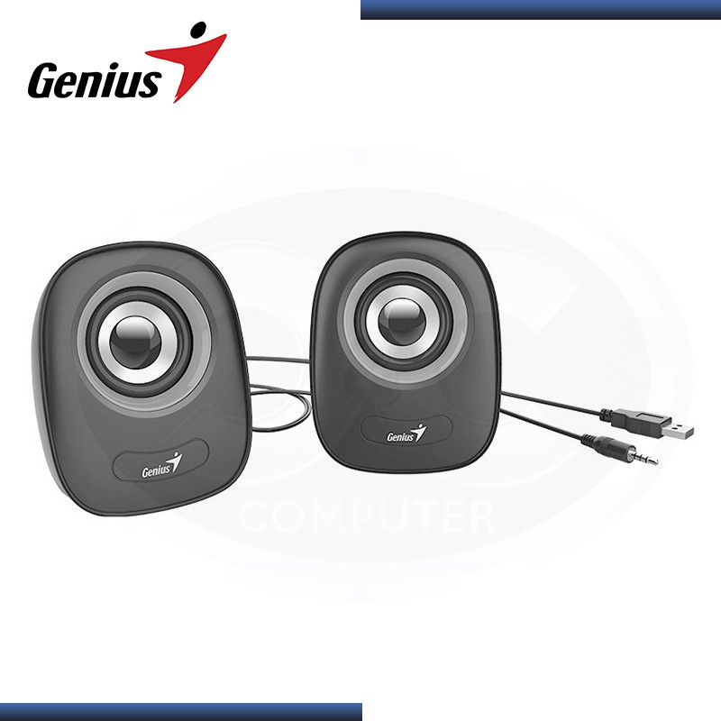 PARLANTES GENIUS SP-Q160 GRIS
