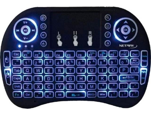 TECLADO NETMAK 2.4GHZ SMART TV