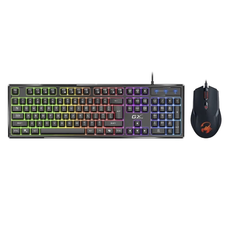 KIT GENIUS SCORPION KM-GX6 TECLADO + MOUSE GAMER