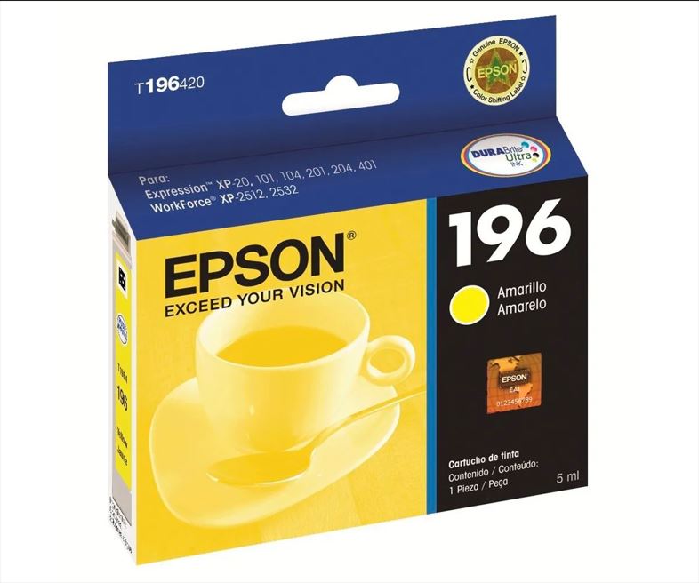 CART.EPSON T196420 YELLOW HC