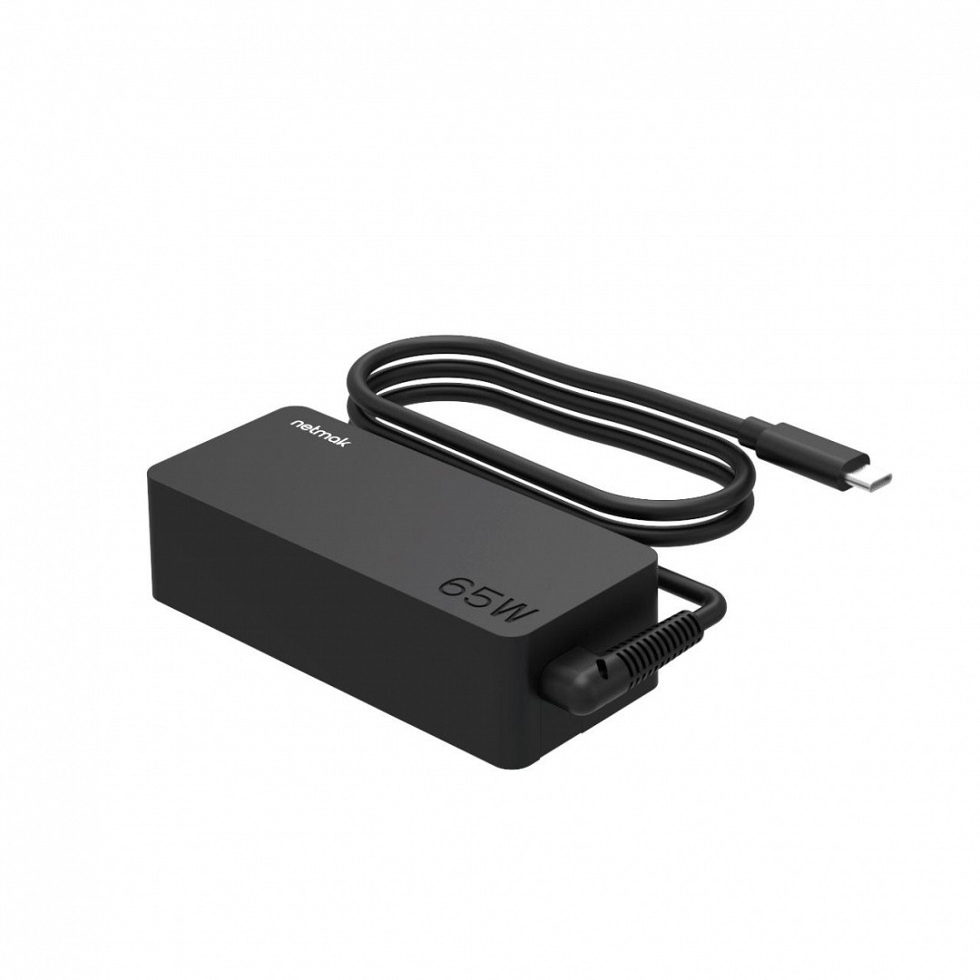CARGADOR NETMAK 65W TIPO C AUTOMATICO
