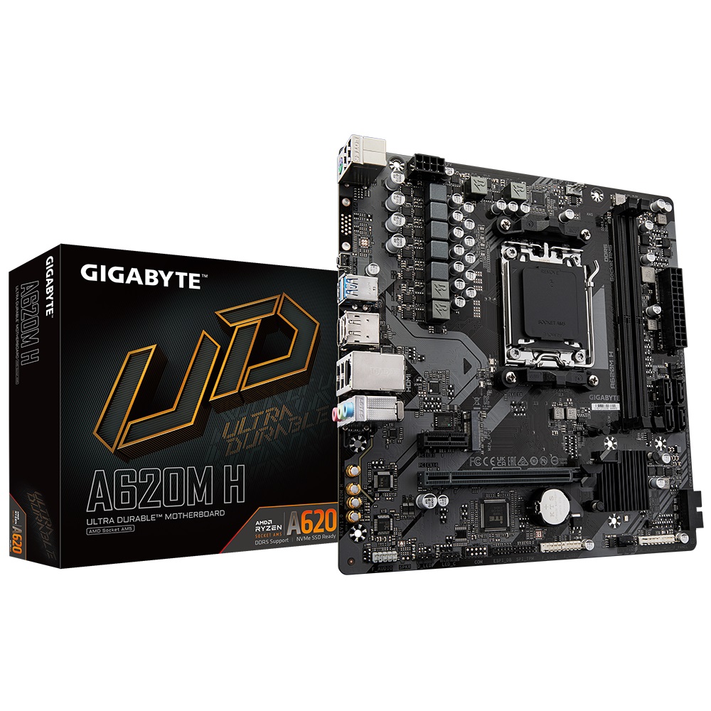 MOTHER GIGABYTE A620M H DDR5 AM5 HDMI/DP PORT