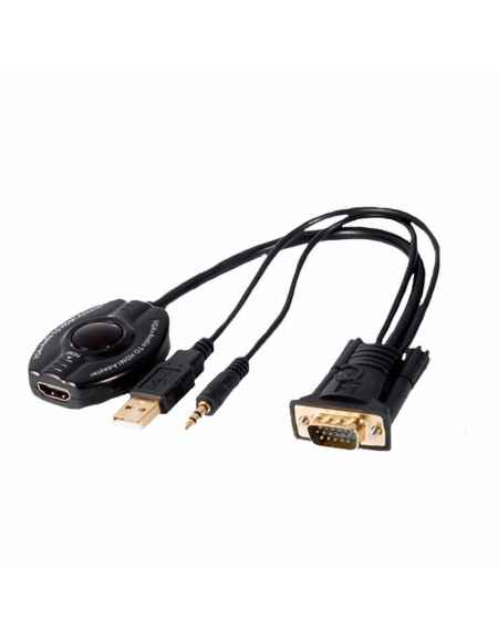 CONVERSOR NETMAK VGA A HDMI