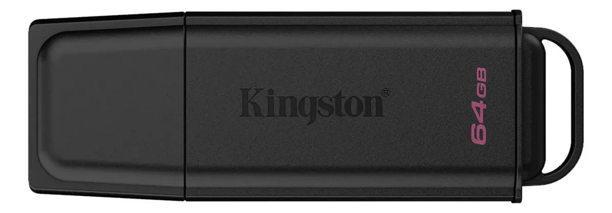 KINGSTON DATA TRAV EXODIA 64GB USB 3.2 BLACK