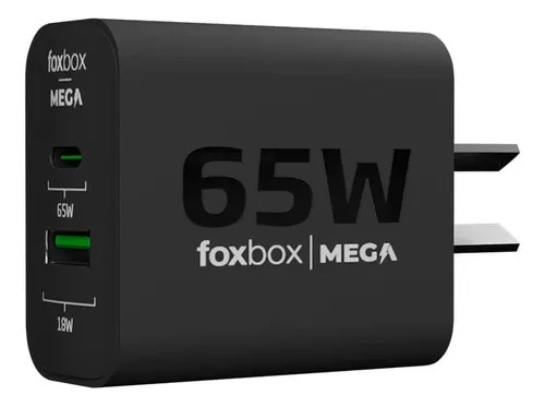 CARGADOR FOXBOX 65W TIPO C A L