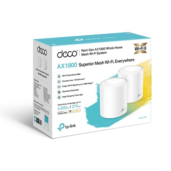 TP-LINK DECO MESH X20 PACK X2