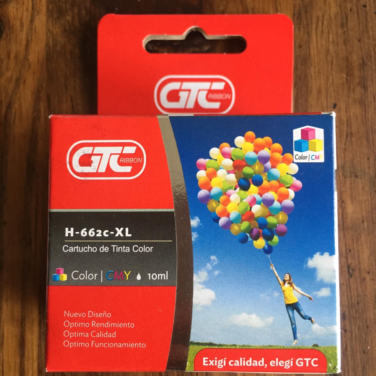 CART.GTC P/HP #662XL COLOR