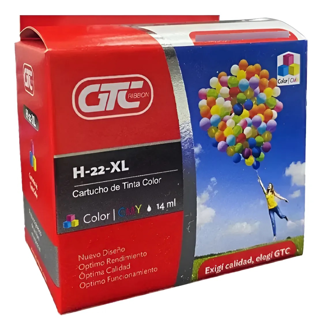 CART.GTC P/HP #22XL COLOR