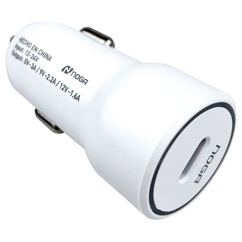 CARGADOR NOGA CAR USB TIPO C