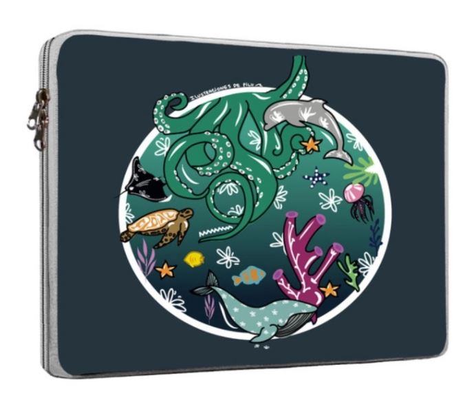 FUNDA CDTEK 14" OCEAN DAY