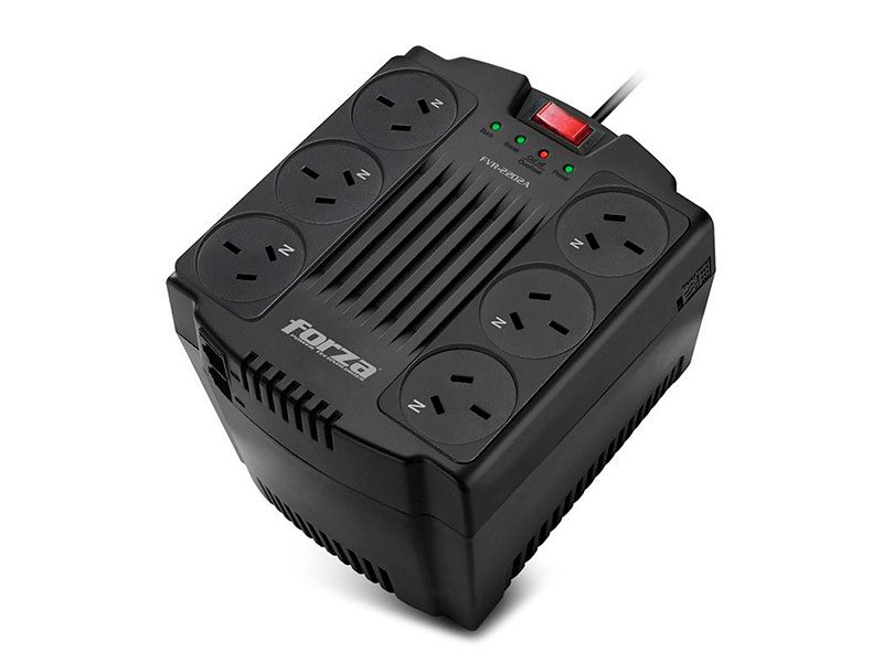 ESTAB. FORZA FVR-2200VA 6TOMAS C/TERMICA+1100W