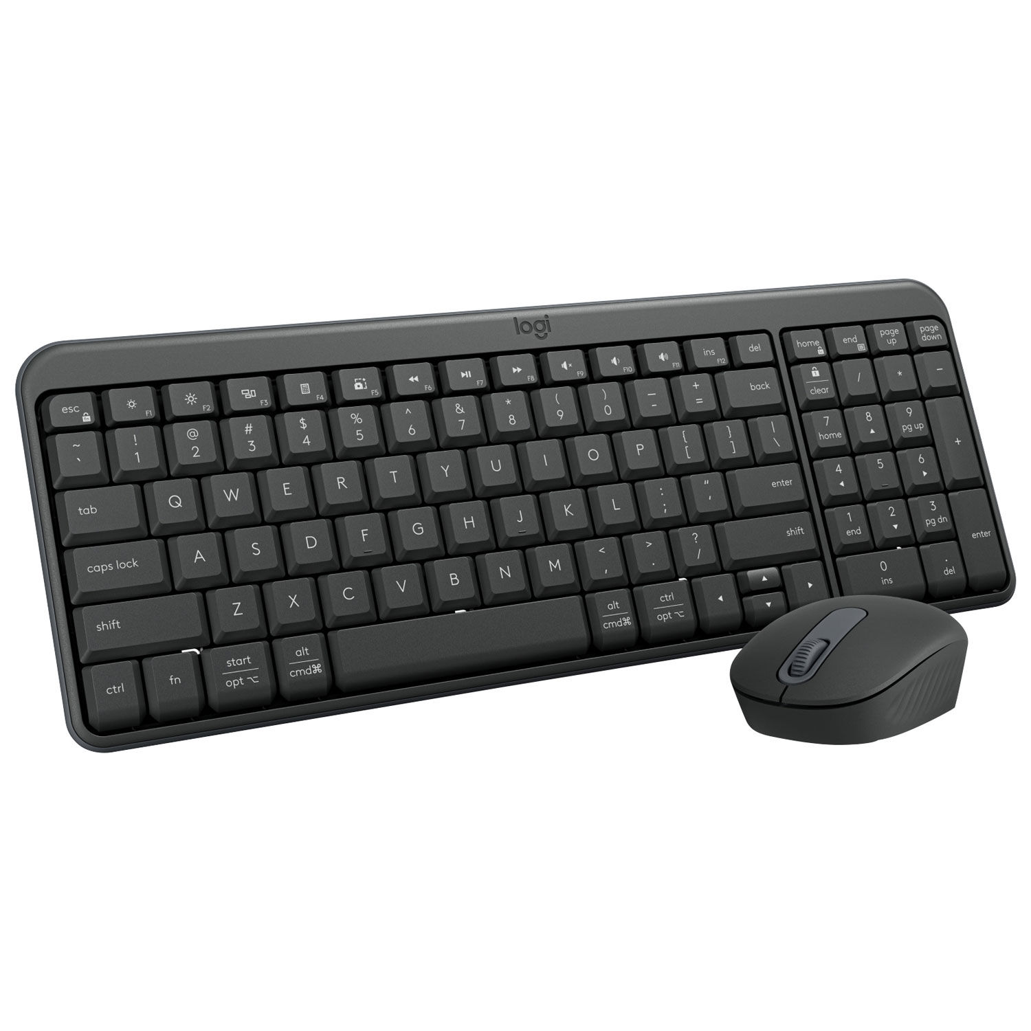 KIT LOGITECH MK250 TEC+MOUSE WIRELESS/BT COMPACTO