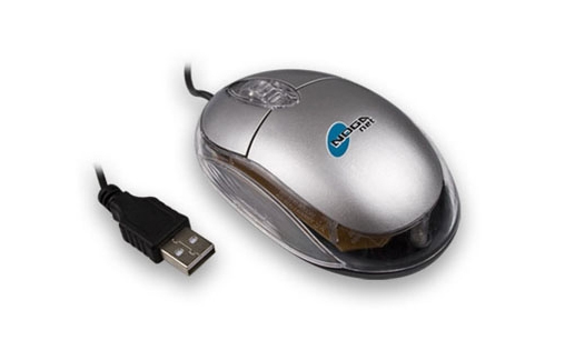 MOUSE NOGA OPTICO NG-611 PLATA