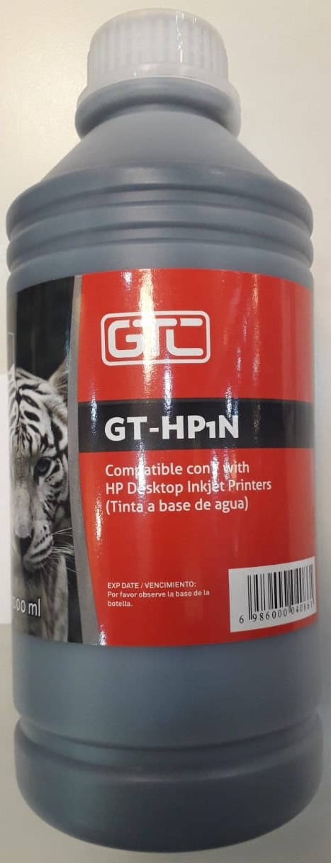 CART.GTC HP 1 LITRO NEGRO