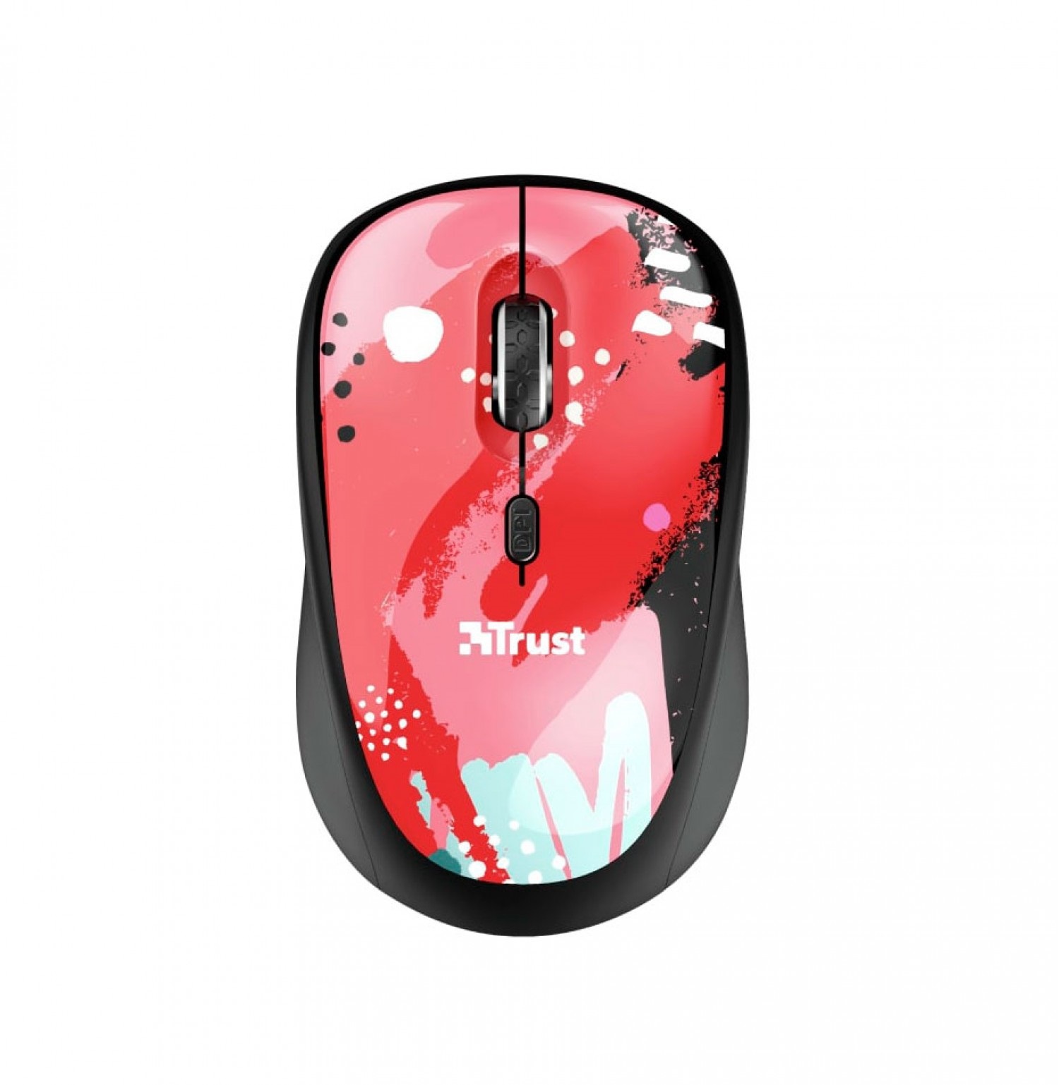 MOUSE TRUST YVI ECO RED BRUSH