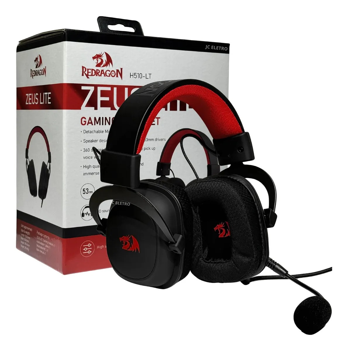 AURIC C/MIC REDRAGON ZEUS LITE H510 CON CABLE 