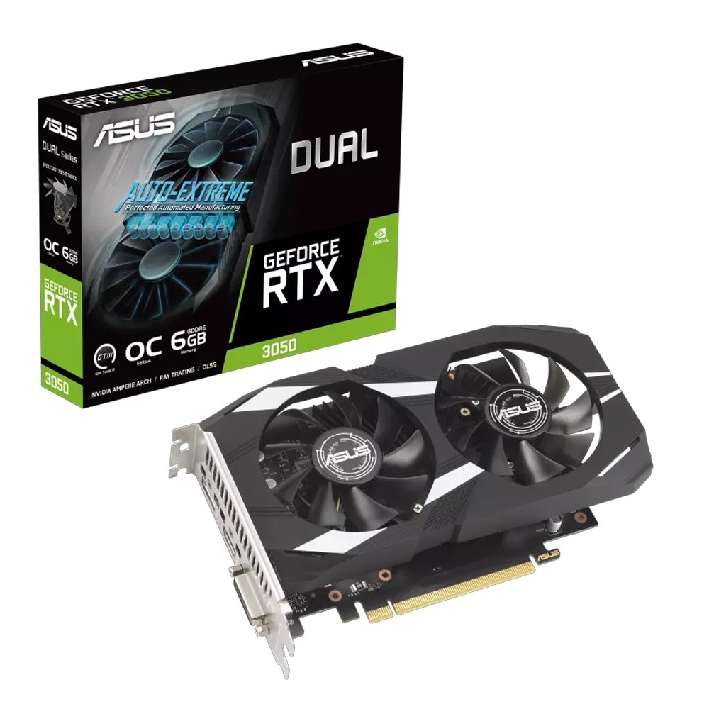 P.VIDEO ASUS RTX 3050 6GB 