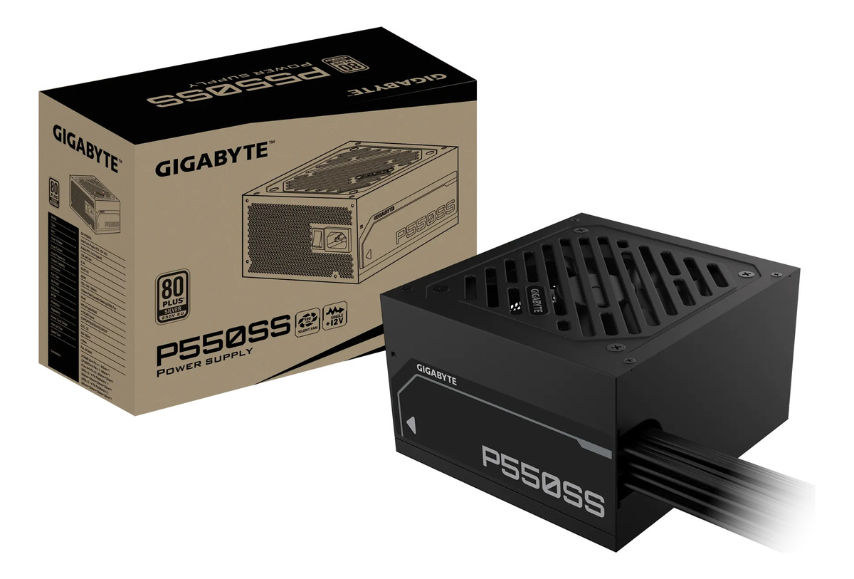 FUENTE GIGABYTE 550W 80 PLUS SILVER