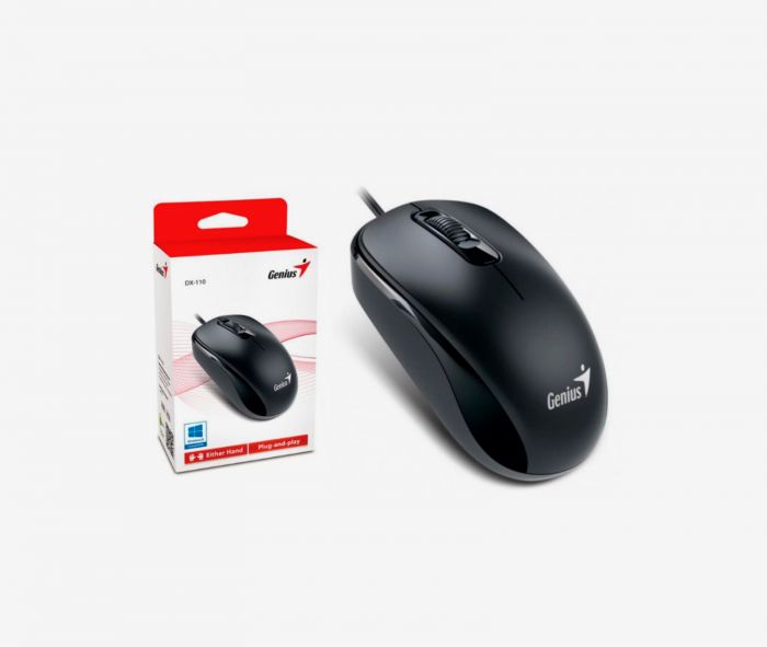 MOUSE GENIUS DX-110 USB BLACK