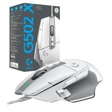 MOUSE LOGITECH G502 X BLANCO HERO RGB USB