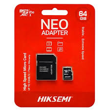HIKSEMI MICROSD 64GB NEO CON ADAPTADOR