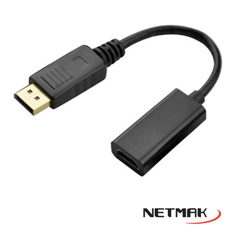 CONVERSOR NETMAK DPORT A HDMI