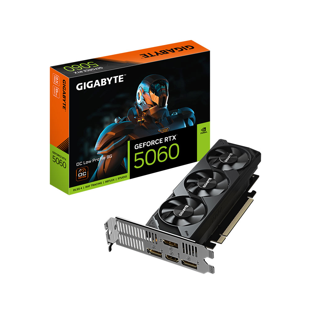 P.VIDEO GIGABYTE RTX 5060 8GB OC X 3 FAN
