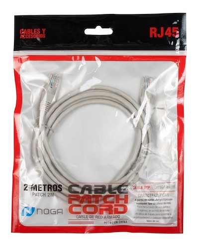 NOGA PATCH CORD CAT5E 2M