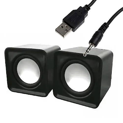 PARLANTES PERFORMANCE USB 2.0 BLACK STANDART