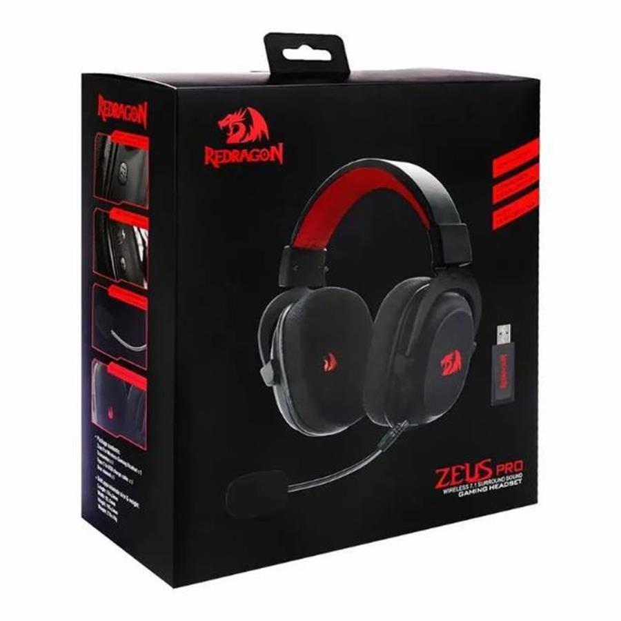 AURIC C/MIC REDRAGON ZEUS PRO H510 INALAMBRICO 7.1