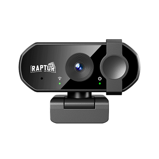 WEBCAM RAPTOR VISION 4K 360° C/MIC TAPA USB