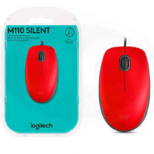 MOUSE LOGITECH M110 RED USB