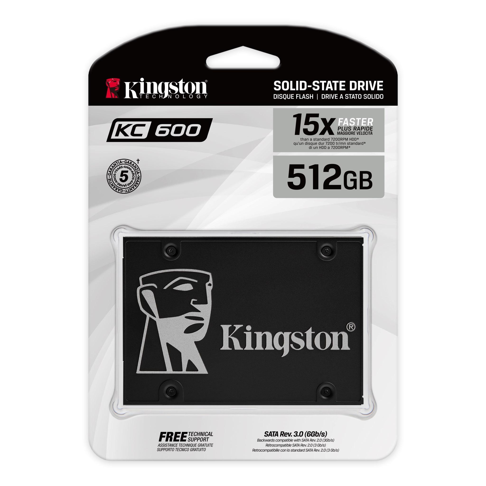 DISCO SSD KINGSTON KC600 512GB