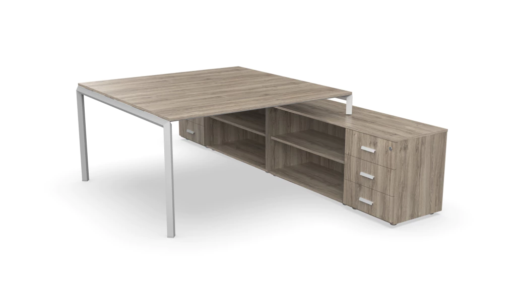 Mica Doble con Credenza